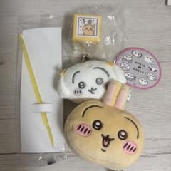 ちいかわ うさぎ フェイスマスコットダブルスタンプ ミニがまぐち ホイルカッターのサムネイル