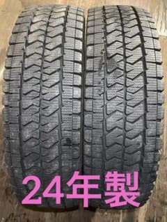 1]195/80R15 ブリヂストン スタッドレスVL10 深溝 バリ山 2本 - メルカリ