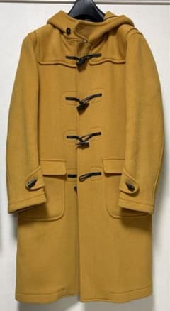 美品 希少 GRENFELL グレンフェル 38 ダッフルコート イエロー英国製