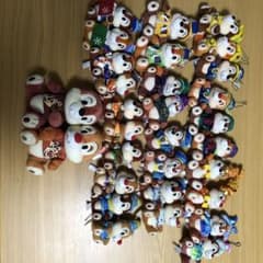 도쿄 디즈니랜드 칩과 데일 봉제인형 배지 세트