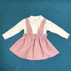 ⭐︎新品未使用⭐︎重ね着風ワンピース　70〜80のサムネイル