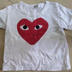 PLAY ハートプリント Tシャツ (子供用)のサムネイル