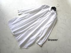 Thumbnail of Drawer ドゥロワー コットン ワンピース チュニック　ホワイト