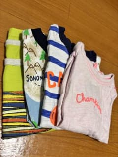 キッズ 半袖Tシャツ 4枚セット 110cmのサムネイル