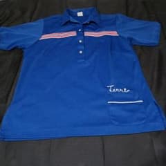 【Junsさん専用】ボーリングシャツ 青 ストライプ Terre 40のサムネイル