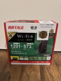 BUFFALO Wi-Fi6 無線LANルーター WSR-1800AX4S-BKのサムネイル