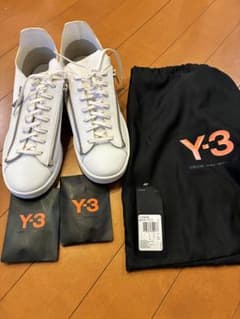 新品 希少 Y-3 STAN ZIP 27 白 ジップスニーカー - メルカリ