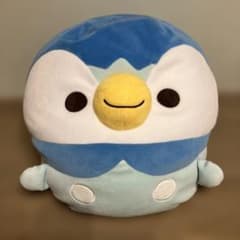 おっきいぬいぐるみビーズクッション むぎゅっとポッチャマ ぬいぐるみ ポケモンセンター限定 むぎゅっとポッチャマ ぬいぐるみ ビーズ