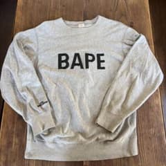 A BATHING APE エイプ トレーナー 初期タグ 裏腹 - メルカリ
