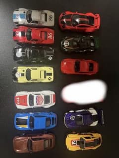ホットウィール ミニカー 12台セット ポルシェ porscheのサムネイル
