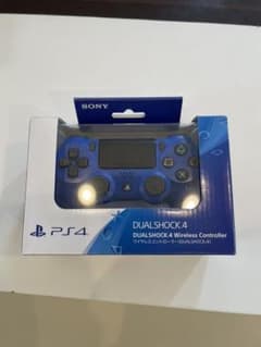 ps4 コントローラー　デュアルショック4 青のサムネイル