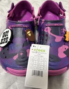 A BATHING APE x Crocs Grapeberry 26.0 - メルカリ