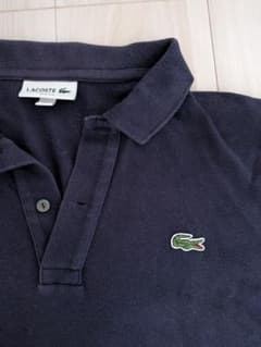 LACOSTE ラコステ ポロシャツ ネイビー　Mサイズのサムネイル