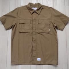 WTAPS 半袖ワークシャツ ブラウンのサムネイル