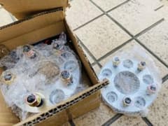『値下中』ワイドトレッド　スペーサー　25mm デリカD5のサムネイル