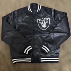 NFL Las Vegas Raiders スタジャン ブラック Sサイズ - メルカリ