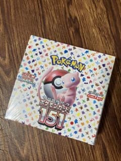 ポケモンカード　151 box シュリンク付き　未開封のサムネイル