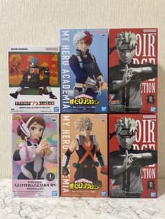 プライズフィギュア NARUTO ヒロアカ 6体セット - メルカリ