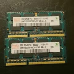 DDR3 2gb×2 pc3-8500sのサムネイル