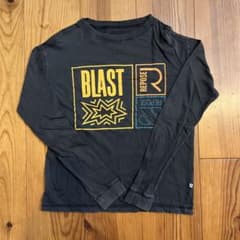 repose ams長袖カットソー ブラック キッズのサムネイル