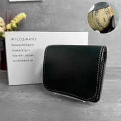 【激レア】ワイルドスワンズ シェルコードバン スタンプ PALM V2 グリーン 激レア】ワイルドスワンズ シェルコードバン スタンプ PALM V2