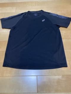 asics Mサイズ 黒 トレーニングTシャツのサムネイル