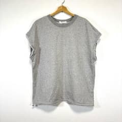 Chocolat Fine Robe Cut-off Sweat Tank Top Sleeveless