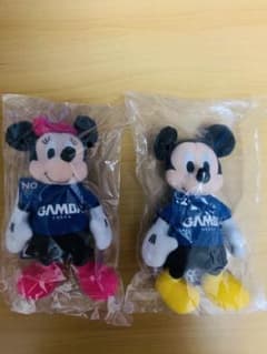 ガンバ大阪ミッキーとミニーマスコットキーホルダーのサムネイル