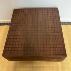 木製囲碁盤 へそ付き 脚付 時代物 - メルカリ