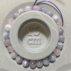 ブルーローズクォーツ ブレスレット 7mm - メルカリ
