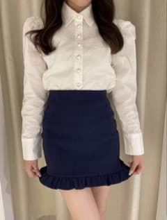 epine lib tight frill skirt