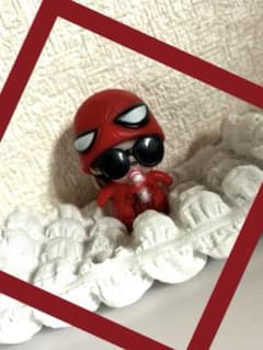 Popular Monchhichi Spider-Man Figure Keychain Baby Spider-Man