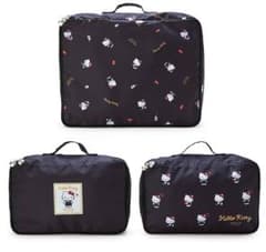 新品未使用Hello Kitty トラベルポーチ 黒のサムネイル