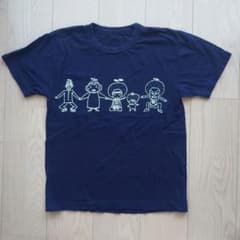 希少☆ゆず ゆず一家Tシャツ ネイビー 「コンサートツアー'98 “昇心