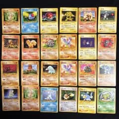 ポケモンカード 旧裏面 まとめ売り 24枚セット17 - メルカリ