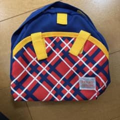 こどもちゃれんじ　 BEAMS DESIGN ベビーリュック チェック柄のサムネイル