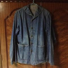 40's US NAVY ビンテージ ショールカラージャケットのサムネイル