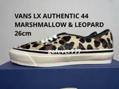 新品26cm VANS LX AUTHENTIC 44 PONY LEOPARD - メルカリ
