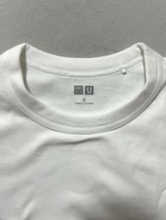 ２枚セット　UNIQLO U クルーネックTシャツ ホワイト Sサイズのサムネイル