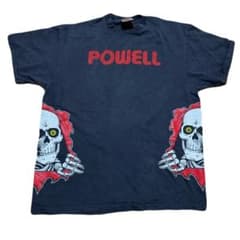 パウエルペラルタ 覗きボーン バックプリントTシャツ - メルカリ