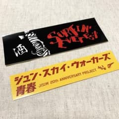 ジュンスカイウォーカーズ 20周年ステッカー JUN SKY WALKER(S) - メルカリ