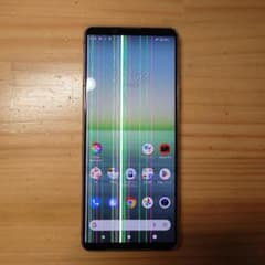 【訳アリ縦線】Xperia5ii SOG02 simロック解除済み 訳アリ縦線】Xperia5ii SOG02 simロック解除済み - メルカリ