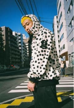 Columbia アトモス フリースジャケット ダルメシアン柄