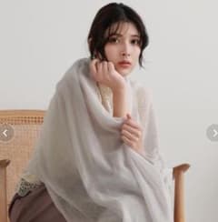 カシミヤガーゼストールのサムネイル