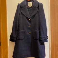 猿さま専用　ケイトスペード☆紺色コートのサムネイル