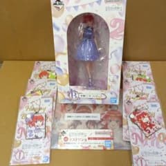 五等分の花嫁 一番くじ B賞 中野二乃 フィギュア ラストワン賞セットのサムネイル
