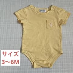 ラルフ・ローレン 半袖ロンパース イエローのサムネイル