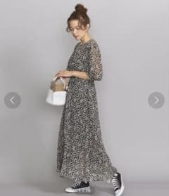 BEAUTY&YOUTH UNITEDARROWS フラワーギャザーワンピースのサムネイル