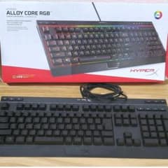 ゲーミングキーボード　HyperX Alloy Core RGBのサムネイル