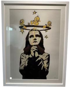 DOLK Praying Girl 2011 シルクスクリーン - メルカリ